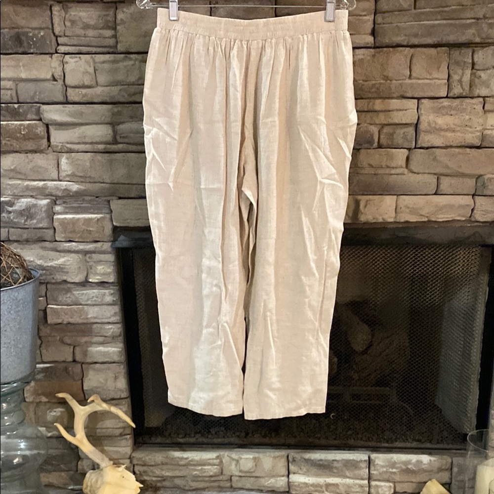 Cream‎ Drawstring Pants - Picture 5 of 5